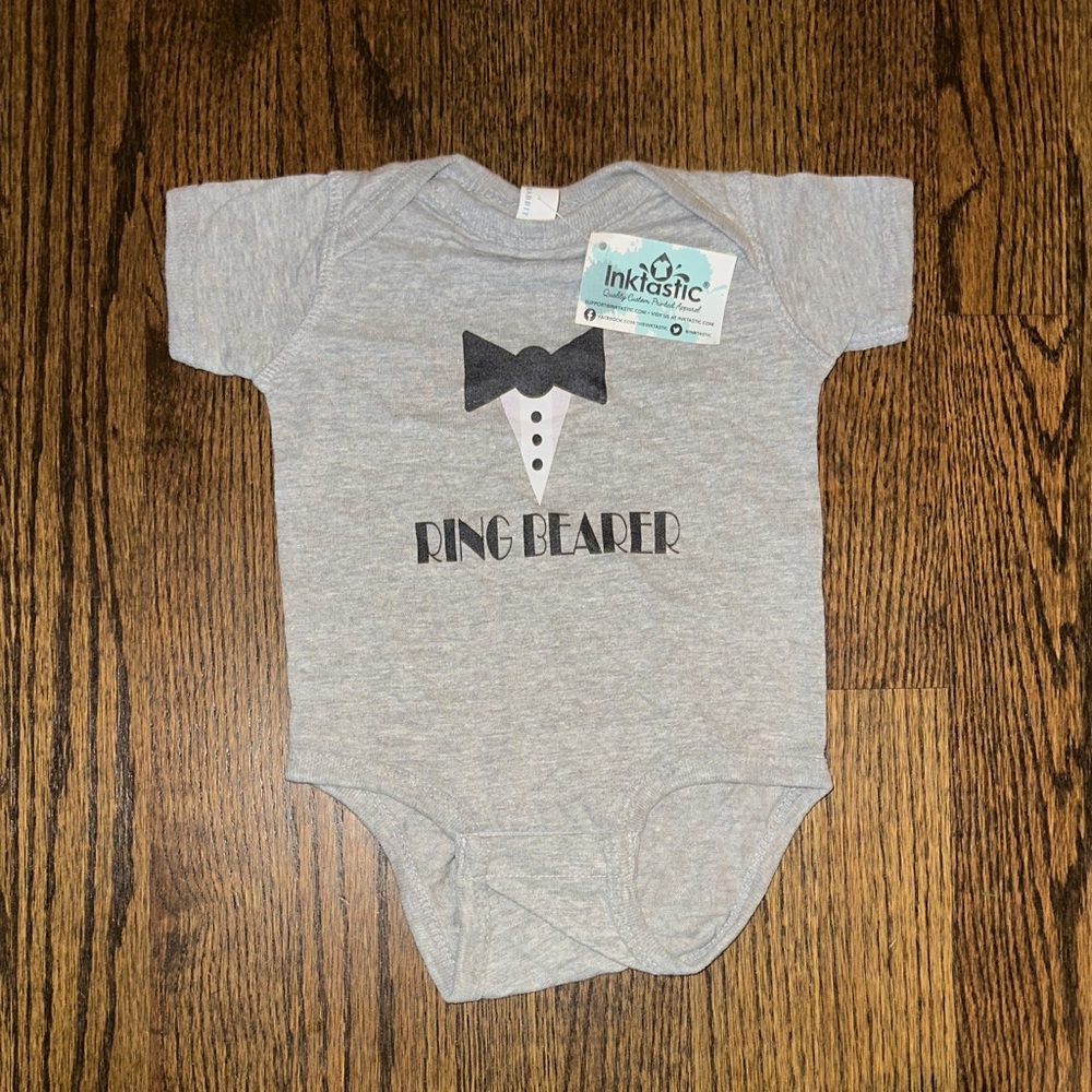 Ring Bearer Baby Onesie